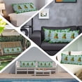 thumbnail image 6 of St. Patrick's Day Body Pillow Covers 20"x60", Spring Coin Green Clovers Blue Lattice Soft Brushed Microfiber Breathable Throw Pillow Covers, Decorative Pillowcase with Zipper for Couch Sofa Bedroom, 6 of 9