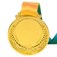 thumbnail image 3 of Premio Oro 2 Pulgadas Con Cinta para El Cuello Redonda Fiestas Competiciones (oro), 3 of 4