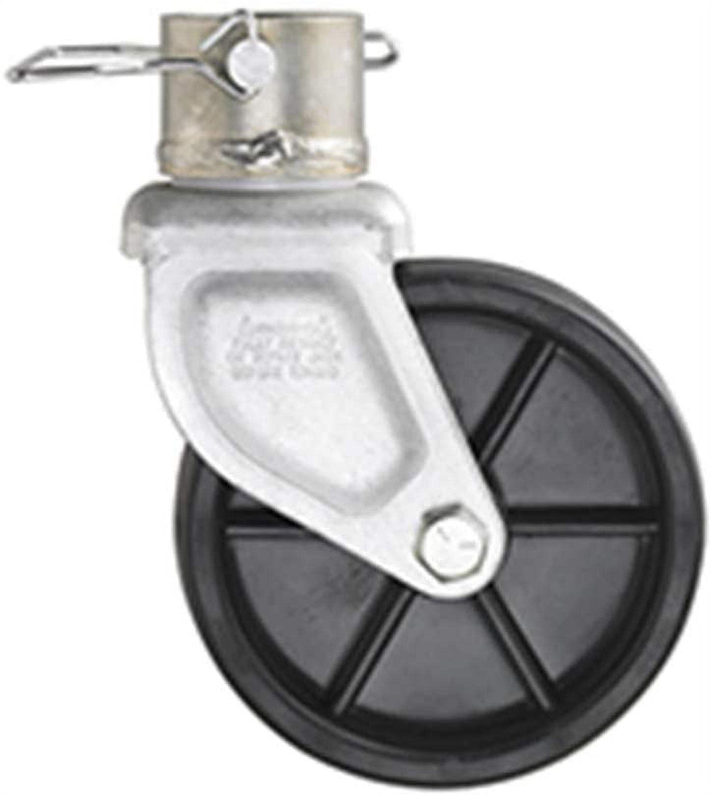 Southwest Wheel 5,000 lbs Side Wind RAM A-Frame Trailer Jack w/6" Poly Caster Wheel