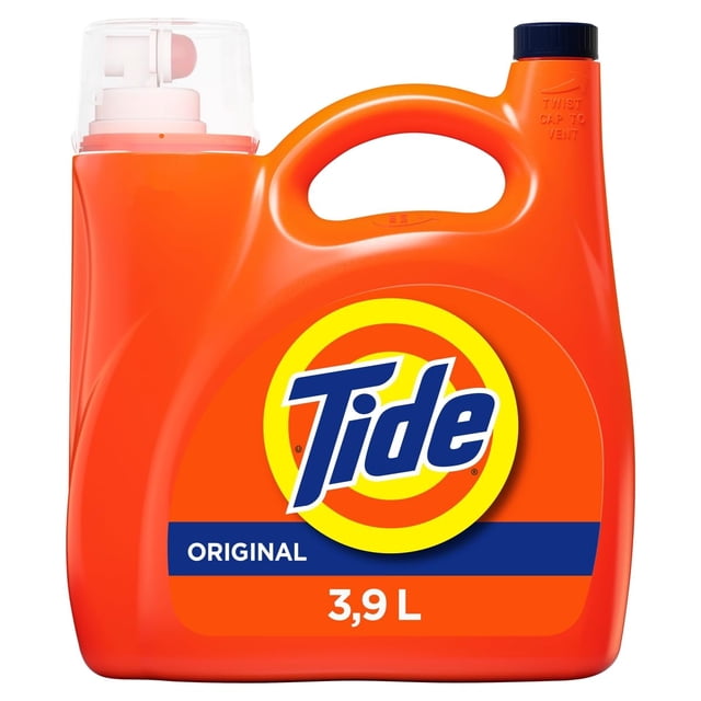Tide Detergente Líquido Original, para ropa blanca y de color, 100 Cargas, 3,9L