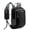 Black, variant on WATERFLY Unisex 15L Small Foldable Packable Outdoor Travel Camping Walking Nylon Backpacks Daypack,Black