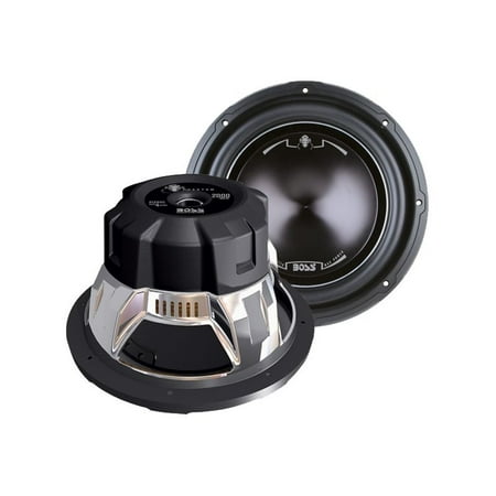 2) New BOSS P10DVC 10" 3600W Car Power Subwoofers +Dual Sealed Sub Box Enclosure