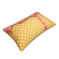 thumbnail image 3 of Fotbe Pink Ice Cream Pillow Cases - Envelope Closure - Luxury, Extra Soft, Cooling Pillow Covers - Wrinkle, Fade, Stain Resistant-20"x30", 3 of 9