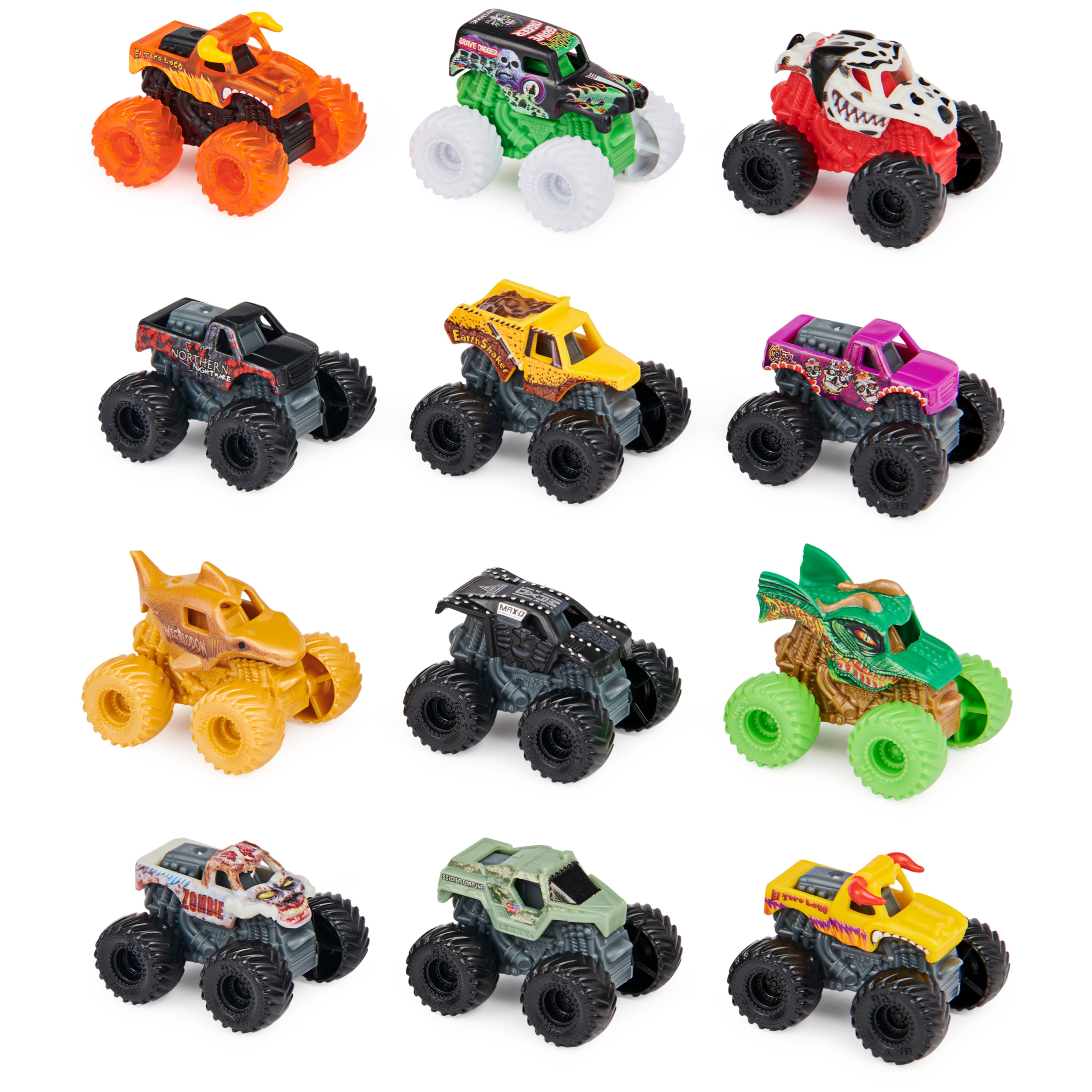 MONSTER JAM, MINI MYSTERY COLLECTIBLE MONSTER TRUCK – Love Bliss Baby