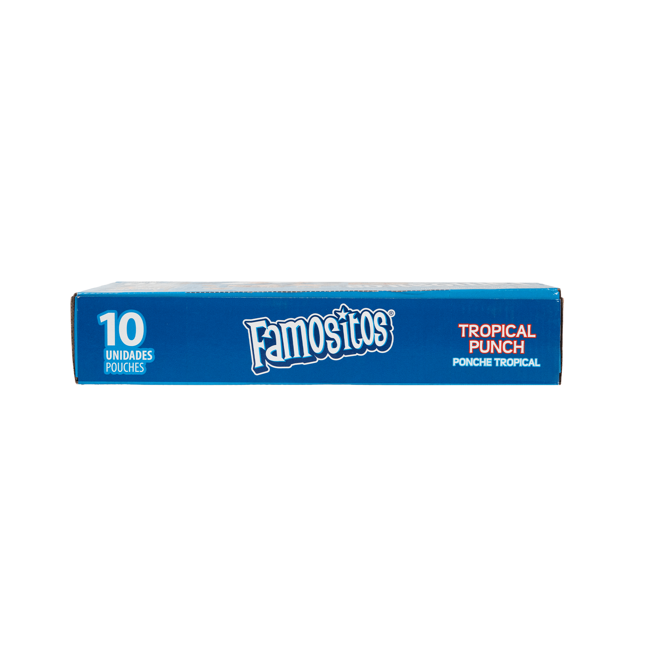 Famositos Concentrated Liquid Tropical Punch Fruit Drink, 10 Pack 6.75oz, Shelf Stable Cardboard Box