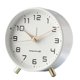 thumbnail image 1 of Reloj simple, reloj despertador de lujo, reloj de escritorio de metal esmerilado silencioso para estudiantes MFZFUKR BST3004052-2, 1 of 6
