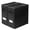 Black, variant on Collapsible File Storage Box for Letter Size Documents, Portable File Organizer Box with Rails, Desktop and Home Office Organization