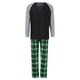 thumbnail image 5 of Pijamas navideños Fiomva para la familia, conjunto de pijamas a juego con pantalones de rayas navideñas, pijamas para niños, mujeres y hombres, 5 of 8
