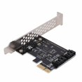 thumbnail image 3 of Domqga PCI-E, PCI-Express, PCI-E Cards PCI Express to SATA 3.0 2 Ports SATA III 6Gbps Adaptateur d'Extension, 3 of 8