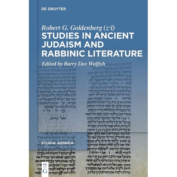 Studia Judaica Studies in Ancient Judaism and Rabbinic Literature, Book 126, (Hardcover)