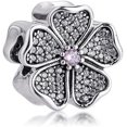 thumbnail image 1 of CHARM PLATA 925 FLOR CON CIRCONIA ROSA 9642, 1 of 5