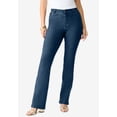 thumbnail image 4 of Roaman's Women's Plus Size Classic Stretch Bootcut Jean, 4 of 5