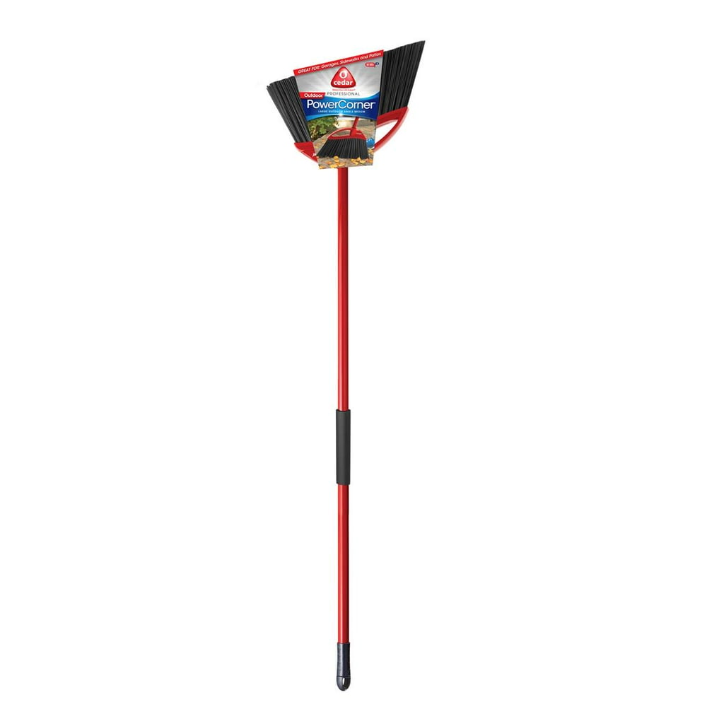 OCedar Outdoor Power Corner Broom