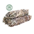 thumbnail image 4 of 3 Pack Shasta Sage Smudge Sticks Organic for Cleansing House, Meditation, Yoga, Negative Energy Cleanse, and Smudging with Starter Guide, 4 of 4