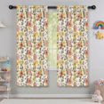 thumbnail image 5 of Pioneer Flower Floral Print Pattern Insulated Teens Curtains Set Of 2, Bedroom Essentials, Toddler Room Decor 42"x63", 5 of 5