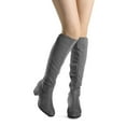 thumbnail image 5 of DREAM PAIRS Women's Knee High Stretchy Fashion Boots, 5 of 5