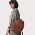 thumbnail image 2 of Leather Backpack OAK & ELK Black, 2 of 11