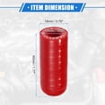 thumbnail image 6 of Unique Bargains Reinforced Silicone Coolant Cap Kit 10mm 0.39" ID Turbo Bypass Valve Cap Universal for Car Red, 6 of 6