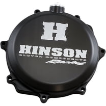 Hinson Black Aluminum Clutch Cover '06-11 Suzuki LT-R450 (C268)