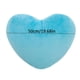 thumbnail image 3 of Almohada de Peluche en Forma de Corazón de 50cm, Juguete Tierno para Regalo de Día de San Valentín - Azul, 3 of 3
