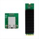 thumbnail image 4 of Tarjeta de Red M.2 B+M de un Solo Puerto 10 GbE Adaptador de Red Ethernet RJ45 AQC107S T1 Tarjeta de Red de Servidor de de Control, 4 of 5