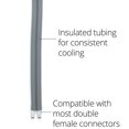 thumbnail image 4 of Ossur Cold Rush Therapy Hip Pad | Best Ice Pack for Hip Surgery | Works with Ice Machine for Hip After Surgery | Includes Hose Connectors & Elastic Straps (Left), 4 of 6