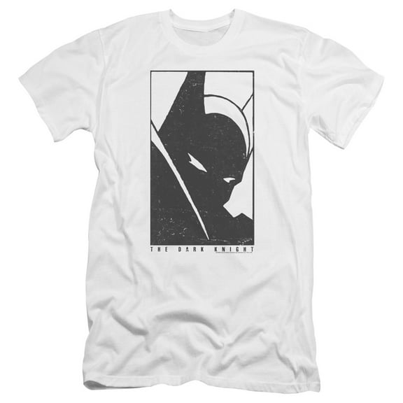 Batman An Icon-Hbo S/S Adult 30/1 T-Shirt-White