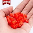 thumbnail image 5 of Red bike tire caps presta valve stem caps plastic valve stem covers-used on presta/french valves for mountain bike, road bike, bicycle (20 Pack), 5 of 7