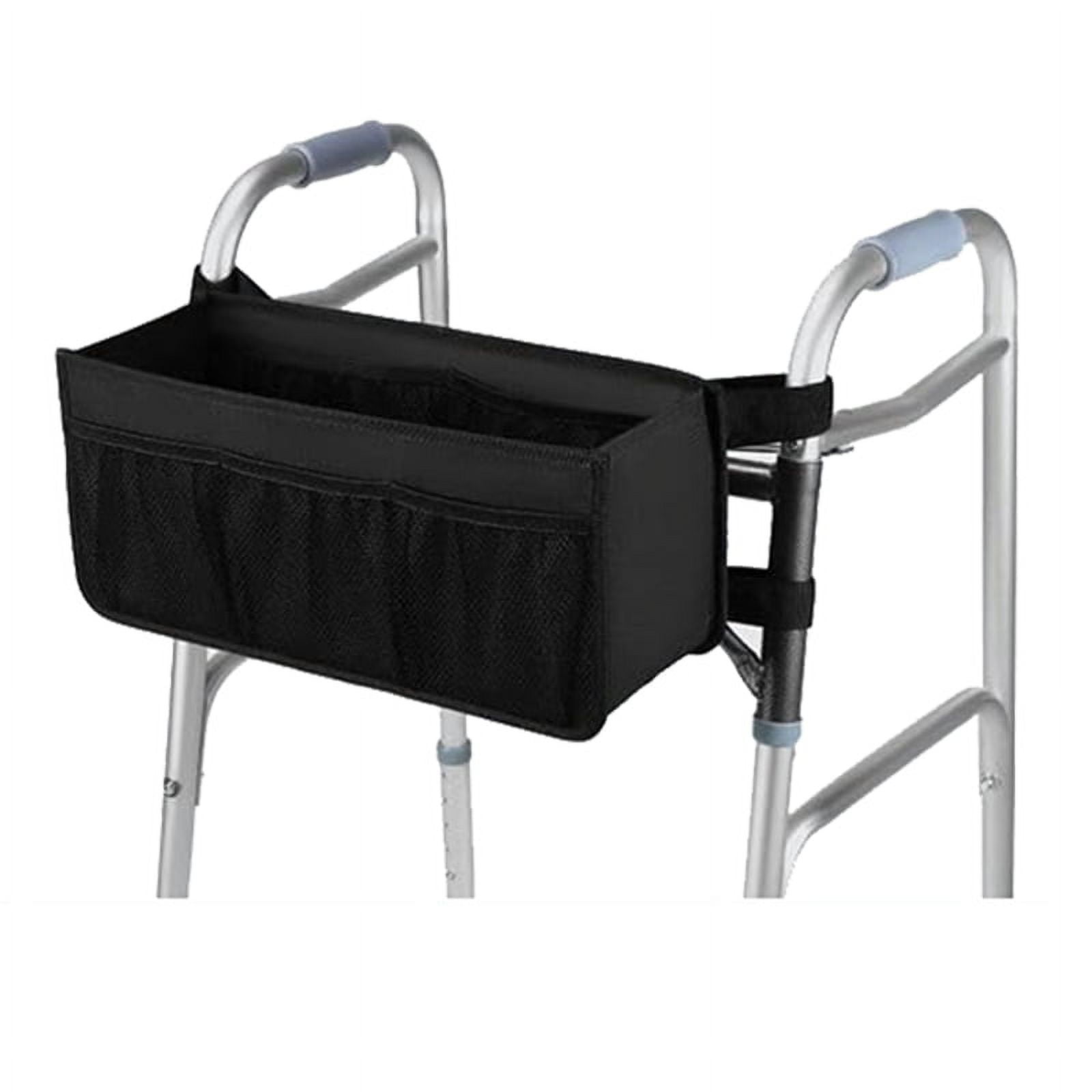 Walker Basket Walker Bag Water Walker Cup Holder Walker Basket for Folding Walker Foldable Walker Storage Bag