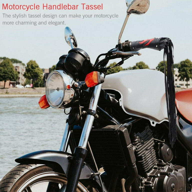 Harley on sale handlebar tassels