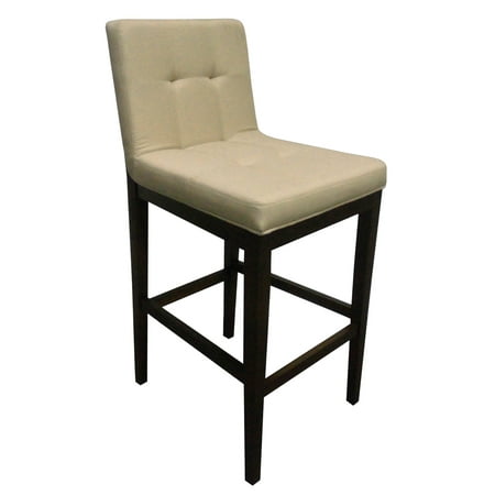 Fairfax Bar - Fairfax Upholstered Bar Stools Beige and Cappuccino (Set of 2)