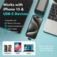 thumbnail image 5 of Micrófono inalámbrico Movo NanoMic Dual USB-C para iPhone/Android, 5 of 8