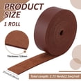 thumbnail image 2 of 98 Inch Lychee Pattern Leather Strap 1inch Wide Single Side Imitation Flat Leather Cord Craft Projects Pet Collars Belts Jewelry, 2 of 6