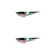 thumbnail image 2 of Kenally 3D Car Sticker Personalized Funny Decal Leopard Stickers Eyes  Simulation Window Accessories Peeking Decoration for Auto uno 2piezas, 2 of 6
