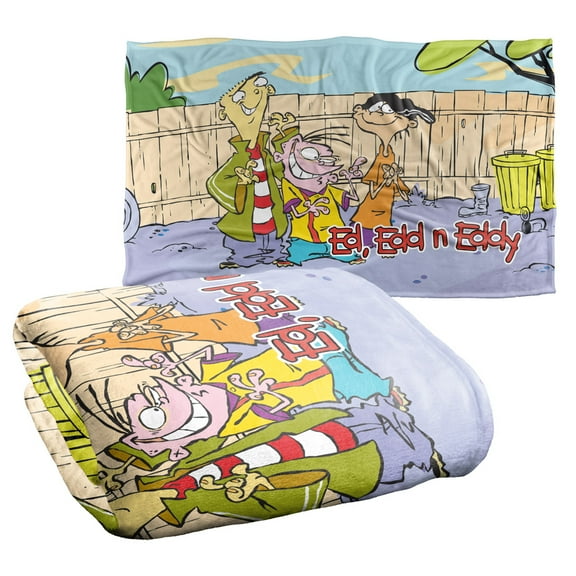 Ed Edd N Eddy Backyard Boys Silky Touch Super Soft Throw Blanket 36" x 58"