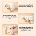 thumbnail image 5 of Self-Righting Cat Tumbler Toy – Interactive Wobble & Rolling Ball with Colorful Feathers, Battery-Free Silent Play for Indoor Kittens & Cats Exercise(RL A 1 PC), 5 of 5