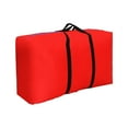 thumbnail image 2 of Large Clothing Storage Bags 100L, Clothes Storage Bag Foldable, With Zippers, Christmas Tree Storage, Reinforced Handles, Sturdy Zipper, Space Saving, 600D Cloth, Durable, Versatile, 2 of 7