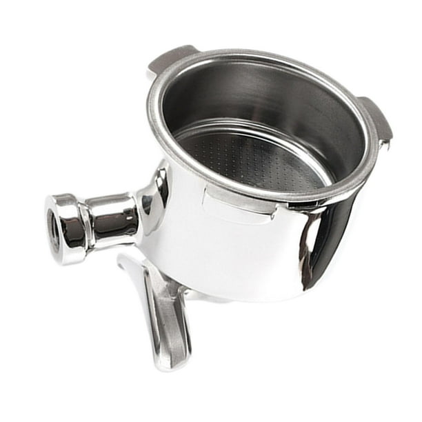 Cabezal portafiltro para cafeteras, repuesto de accesorios para espresso, acero inoxidable Con cesta de filtro