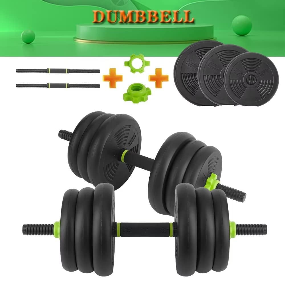 44LBS Dumbbell Sets Adjustable Weights, Free Weights Dumbbells Set for Home Gym