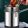 thumbnail image 3 of BEADCEST 1 Set Fryer Pot for Stove Cooking for Home Gatherings, 3 of 8