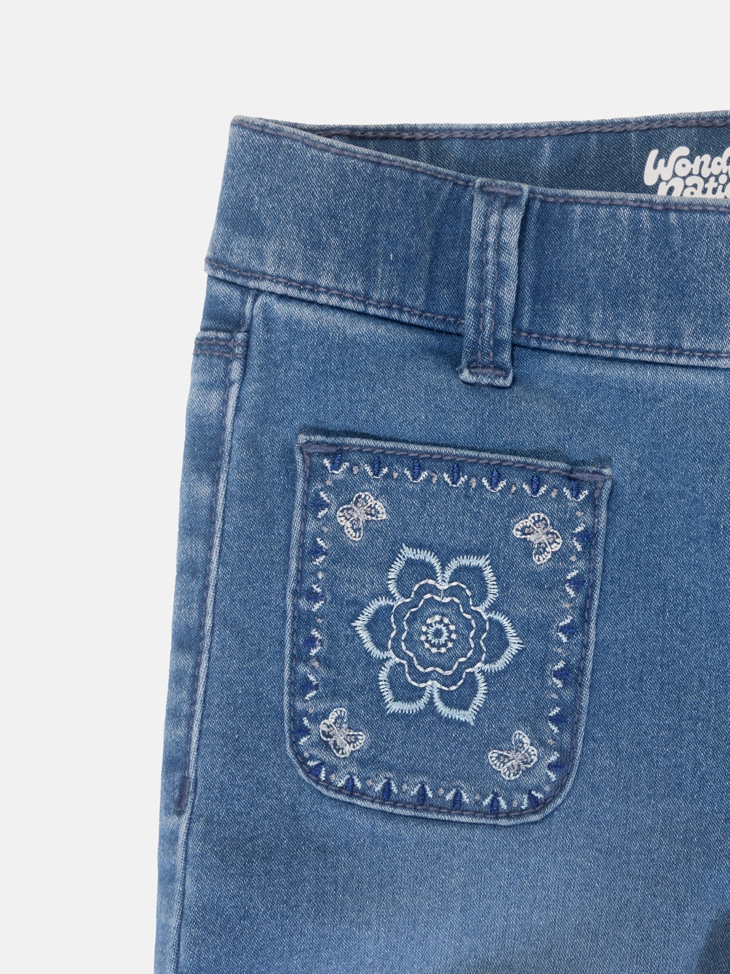 Wonder Nation Girls Flare Leg Jeggings, Sizes 4-18