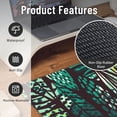 thumbnail image 2 of XMXT Non-Slip Gaming Mouse Pad, Animal Leaf Decoration Mousepad Computer Keyboard Mats Desk Pads Office Decor Accessories, 15.8"x29.5", 2 of 8