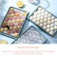 thumbnail image 2 of enqiretly Ice Block Tray with Lid Multiple-Grids Storage Box Flexible Safety Small Ball Container Gadgets Cocktail Drink Accessories, 2 of 7