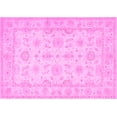 thumbnail image 1 of Ahgly Company Indoor Rectangle Oriental Pink Traditional Area Rugs, 5' x 7', 1 of 4