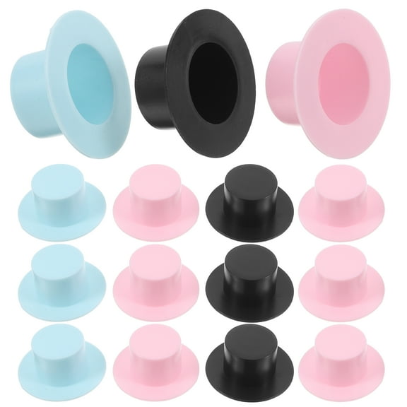 Masteelf 30pcs Diy Mini Top Hat Craft Hat Mini Clown Hat Diy Crafts Party Supplies Miniature Clown Hats Christmas Party Decorations Accessories
