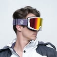 thumbnail image 4 of ODIN Magnetic IMD Anti-Fog Red Ski Goggles + Bonus Low light Diamant™ Lenses, 4 of 7