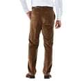 thumbnail image 2 of Men's Haggar® Classic-Fit Stretch Expandable Waistband Corduroy Pants Color: Khaki Size: 32X32, 2 of 4