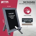 thumbnail image 3 of Letrero de pizarra Better Office Products enmarcado 9,5 x 14 cm, 3 of 7