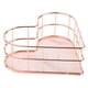 thumbnail image 1 of Cesta de almacenamiento de hierro y metal, soporte para baño, estante de cocina, organizador, Baoblaze Cesta de almacenamiento de alambre de hierro, 1 of 8