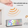 thumbnail image 5 of sruoe Alarm Clock, Alarm Clocks for Bedroom, Smart Alarm Clock, Clock Alarm, Deep Sleep Alarm Clocks, Bell Alarm Clock, Wireless Charging Home, Plastic, 5 of 6